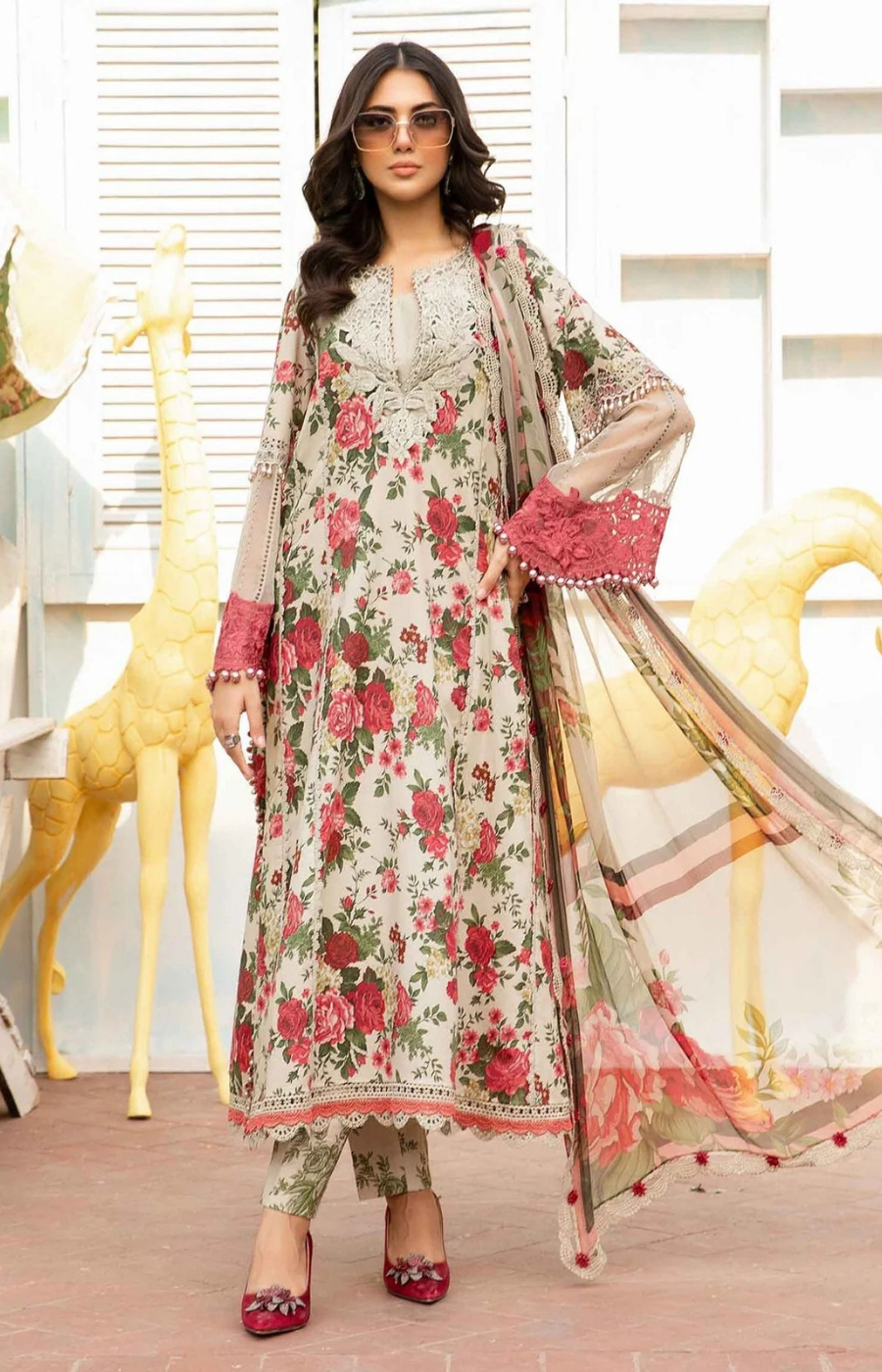 Maria B Skin Digital Printed Lawn Collection Replica